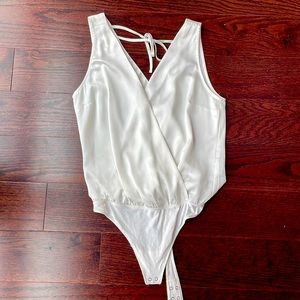 Abercrombie & Fitch Cream Bodysuit